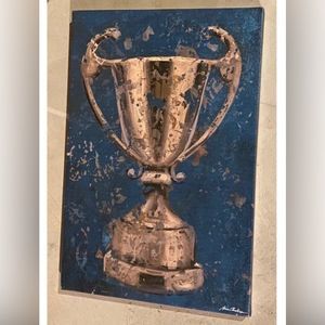 Designer, Canvas, Art  by Aron Christensen Vintage Trophy